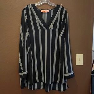 EVRI long sleeved tunic 1X Excellent Condition